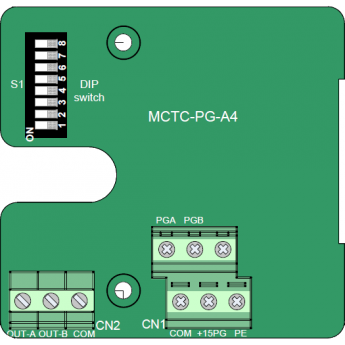 MCTC-PG-A4 Карта для подключения двухтактного энкодера или с открытым коллектором INOVANCE Частотное деление От 1 до 64