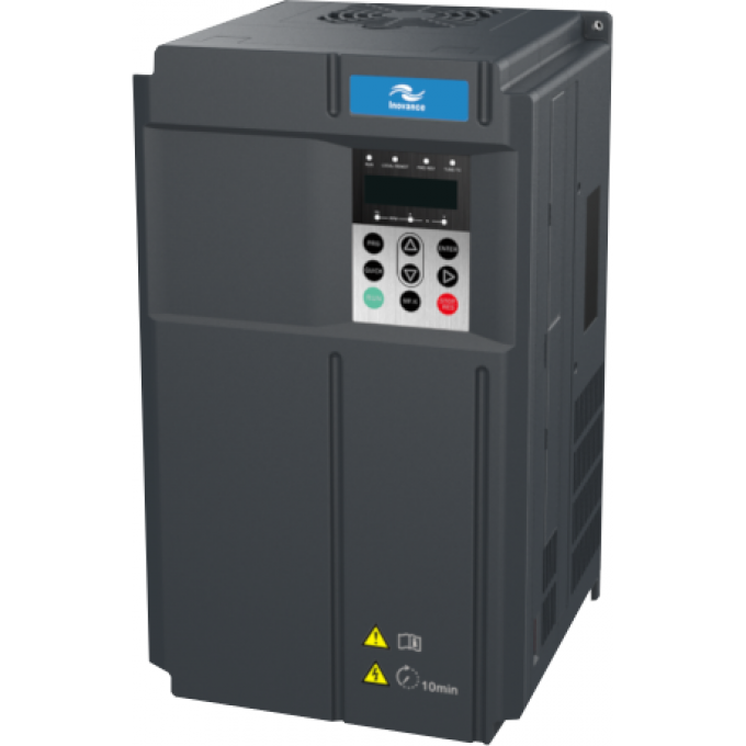 Преобразователь частоты, серия MD290, 18,5/22 кВт, 37/45 А, перегрузка 150/110%, 380B, INOVANCE от -10 до +40 MD290T18.5G/22P