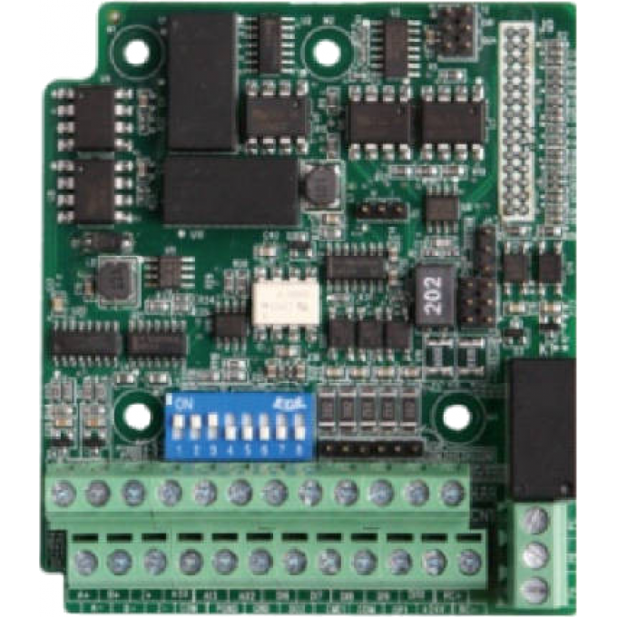 Карта расширения входов/выходов для MD500, MD290: 5 DI, 1 RO, 1 AO INOVANCE Modbus RTU, CanLink 15 кВт MD38IO1